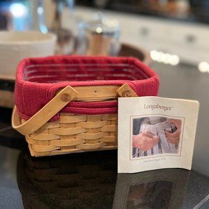 Longaberger little market basket
